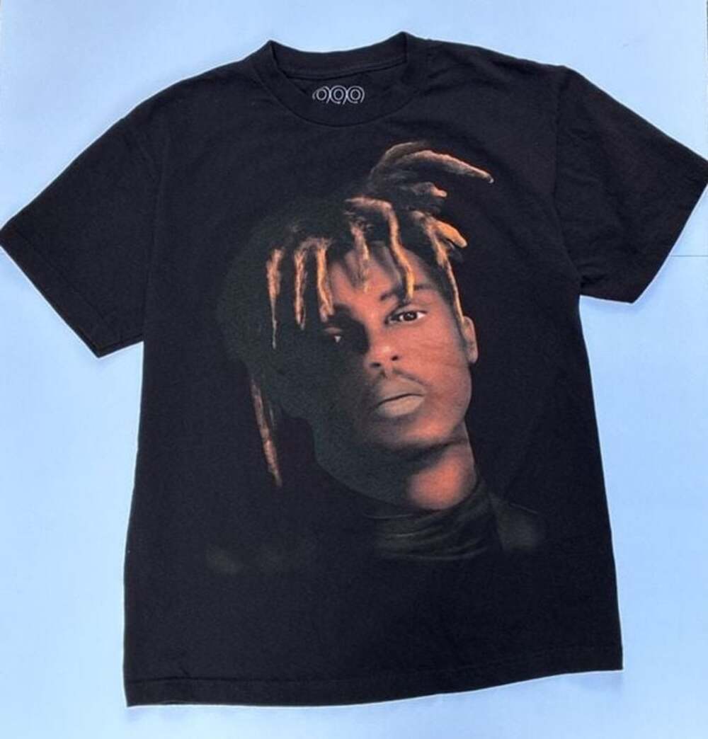 999 Club Juice WRLD Oil Paint Portrait Legends Never Die T-Shirt
